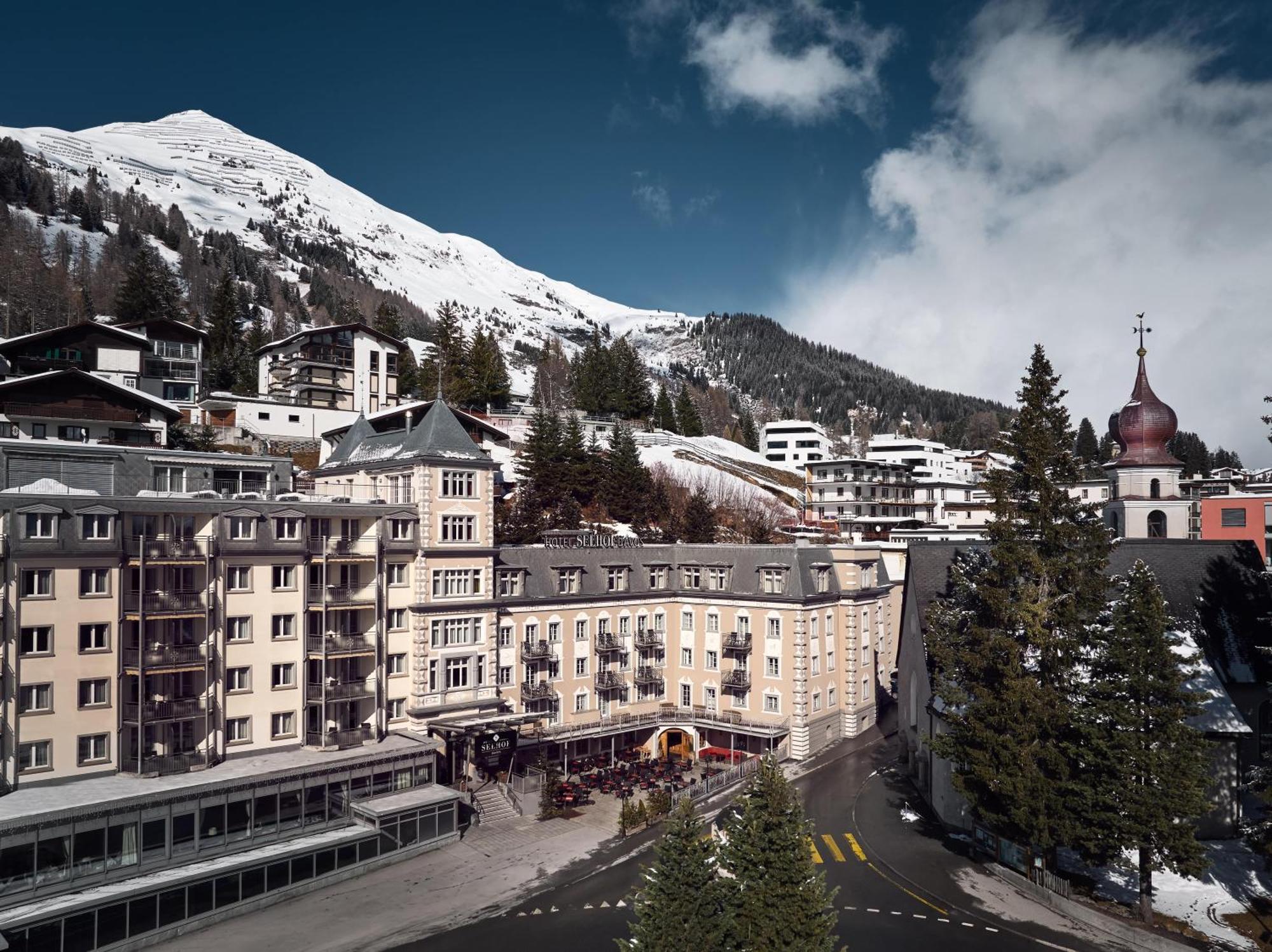 Hotel Seehof Reduit Davos Exterior foto